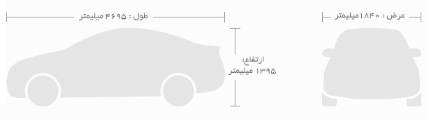 ابعاد لکسوس RC200t